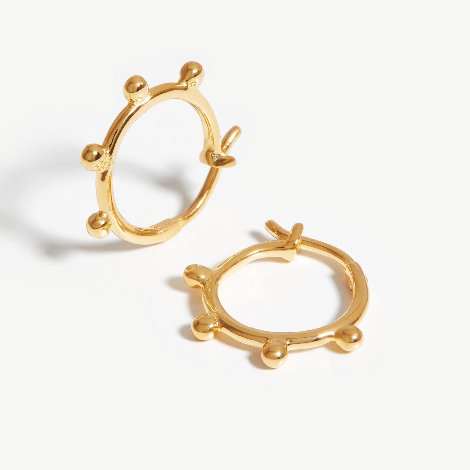 make a gold plated earrings based on your own design